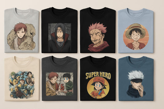 Top Anime Graphic Tees for Every Fandom: Shop Now blog cover image