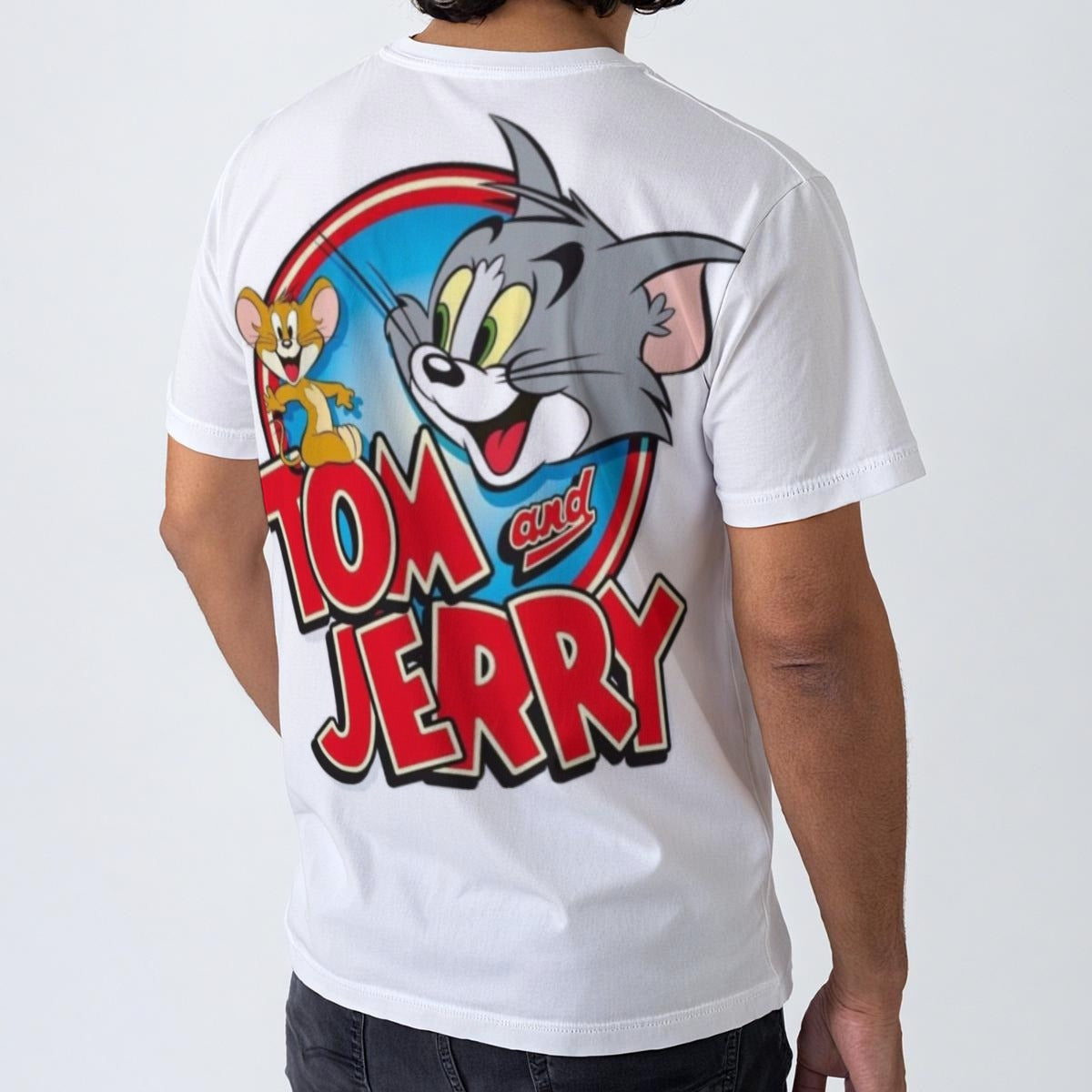 Tom and Jerry All-Over Print T-Shirt