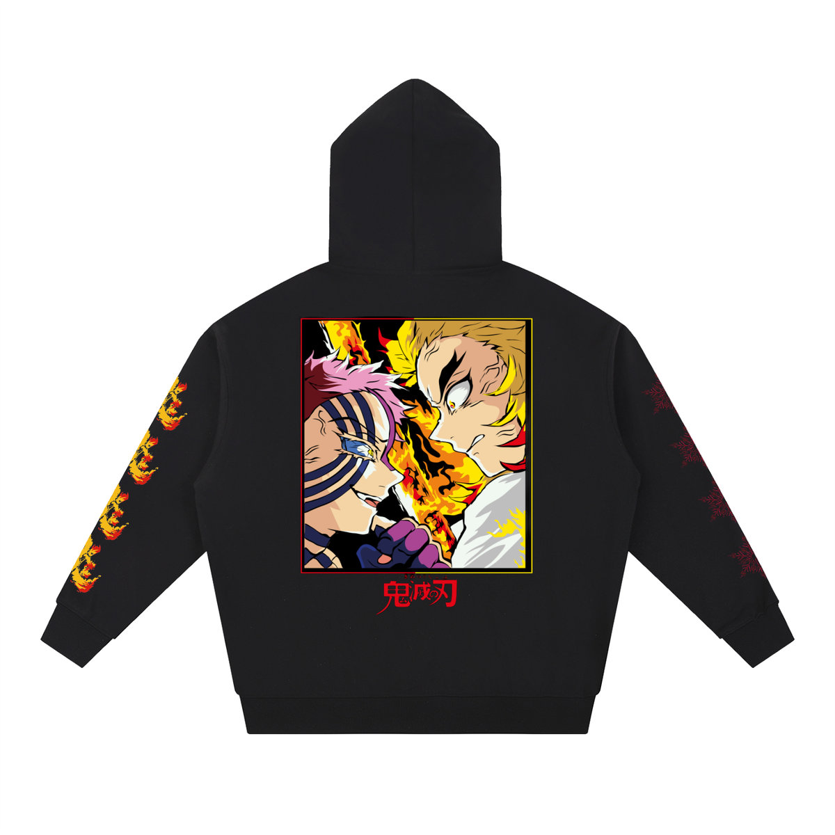 DemonSlayer,Rengoku,Akaza,RengokuvsAkaza,Hoodies,Anime