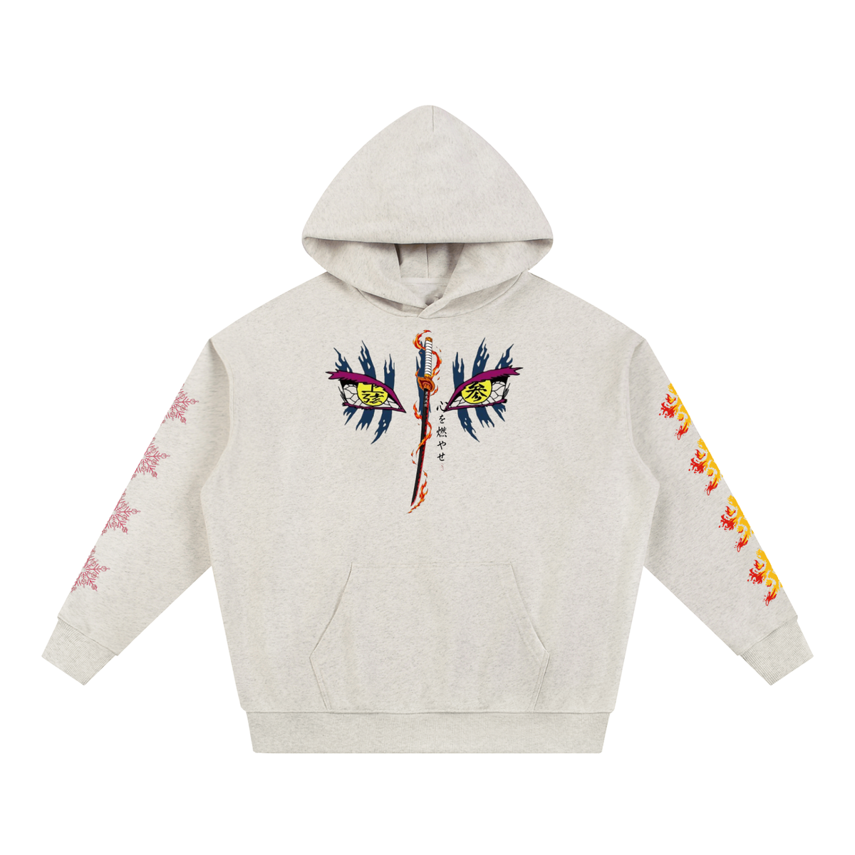 DemonSlayer,Rengoku,Akaza,RengokuvsAkaza,Hoodies,Anime