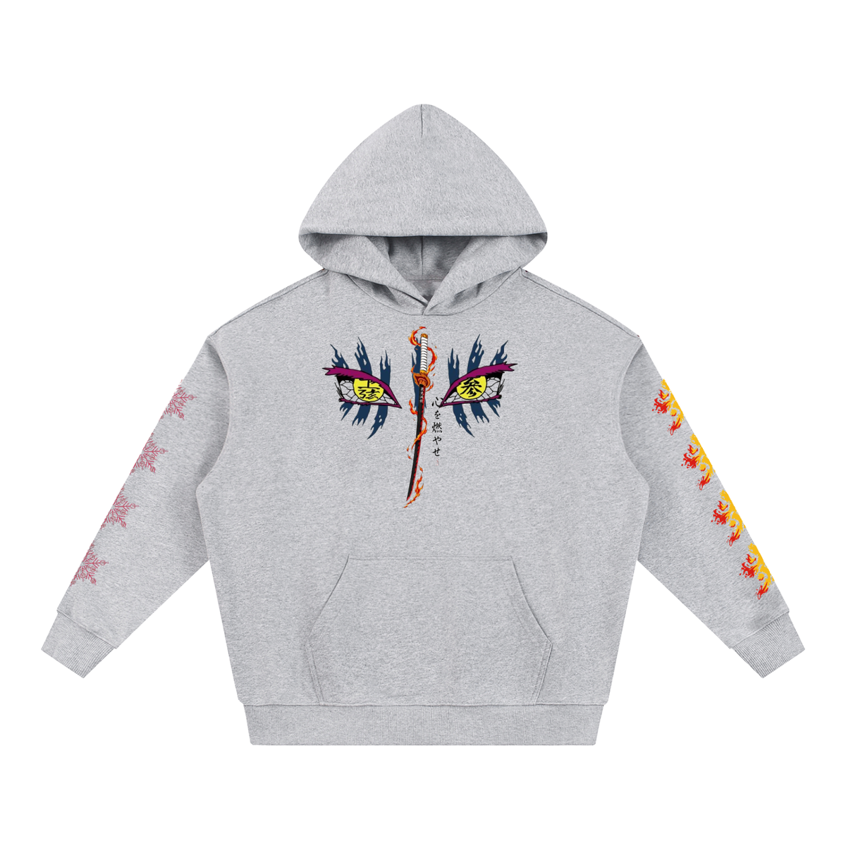 DemonSlayer,Rengoku,Akaza,RengokuvsAkaza,Hoodies,Anime