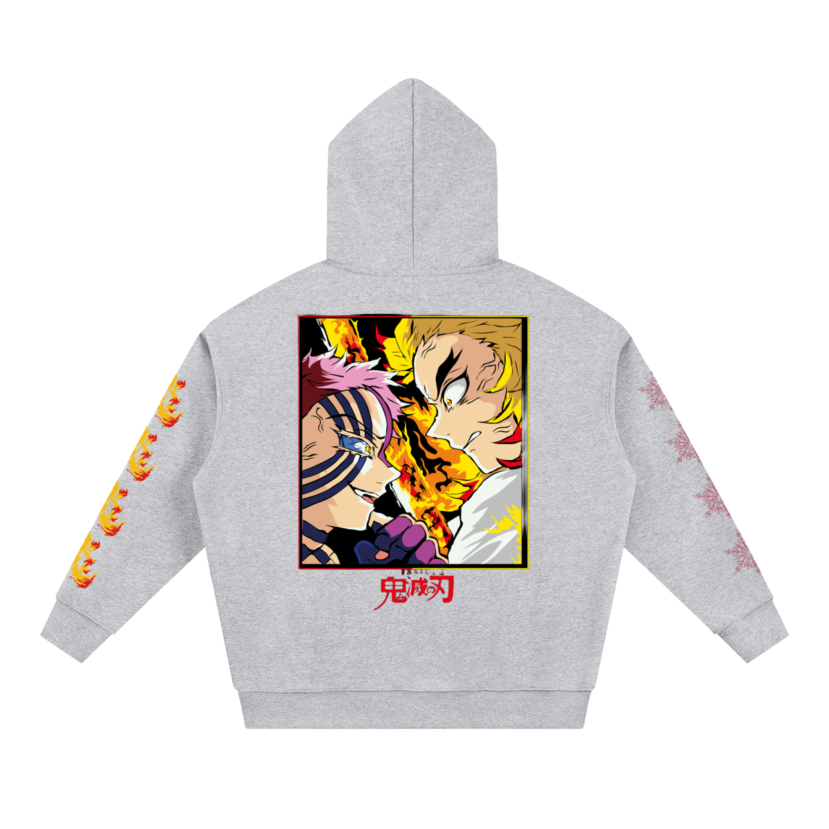 DemonSlayer,Rengoku,Akaza,RengokuvsAkaza,Hoodies,Anime